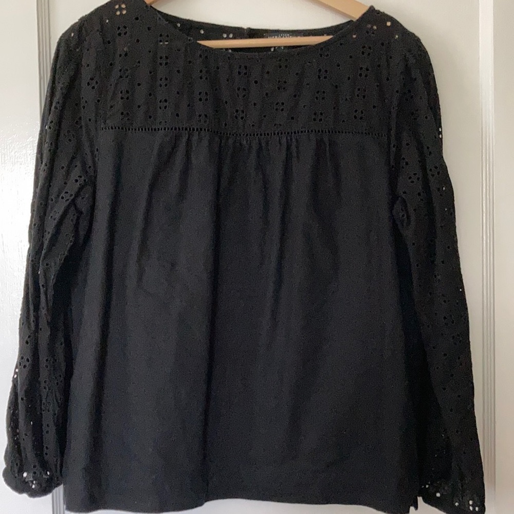 J. Crew Mercantile black top. Size M